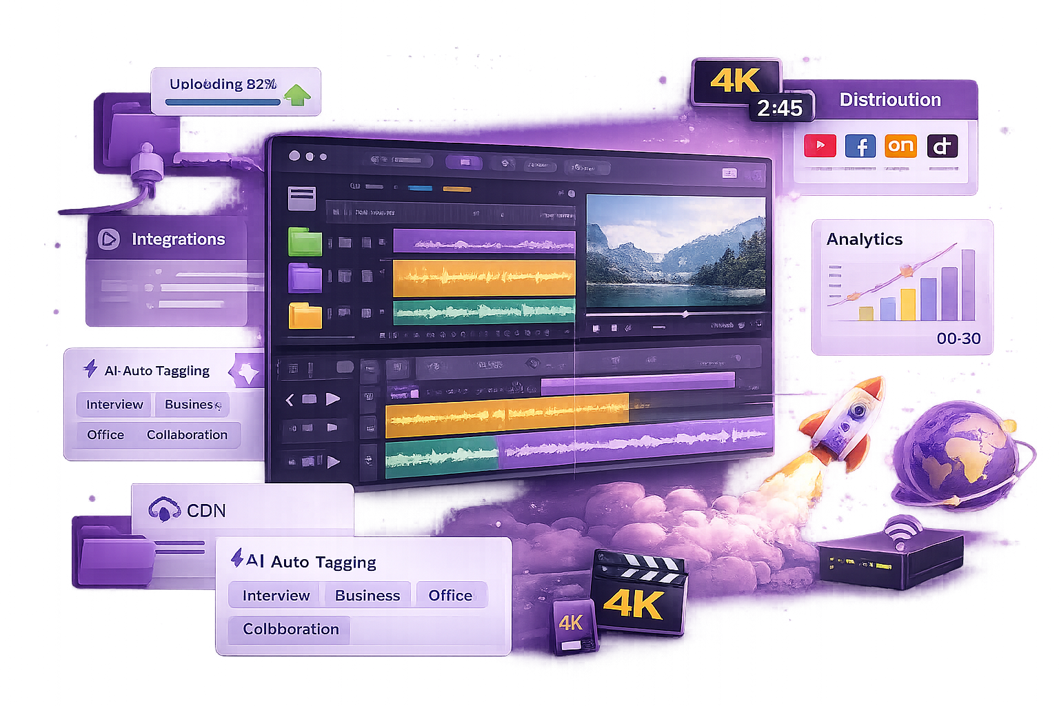 Buillt for video