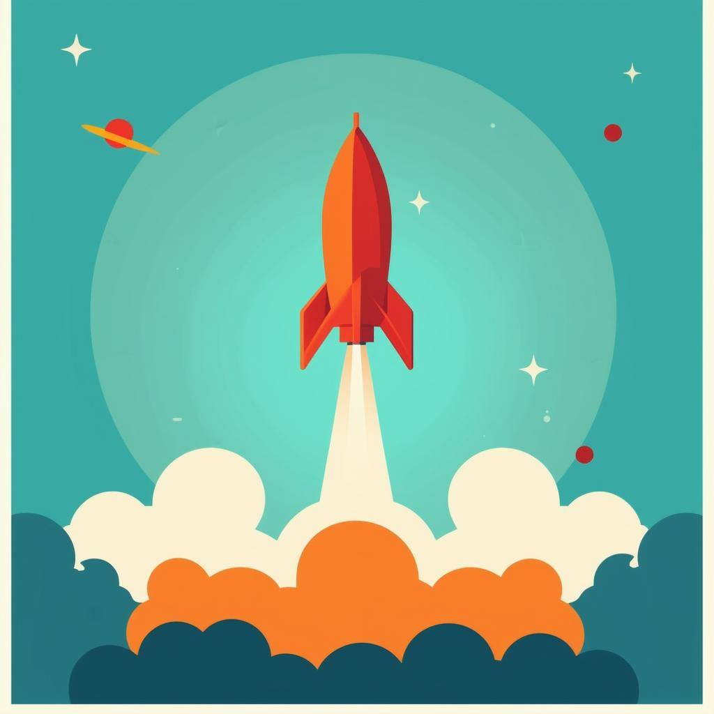 A modern flat vector illustration with a warm, professional color palette-1