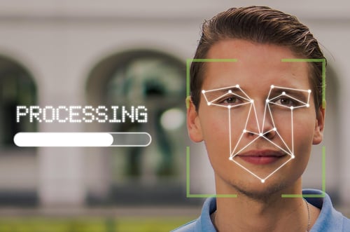 Facial recognition in dam software