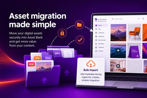 Migrating assets into DAM software