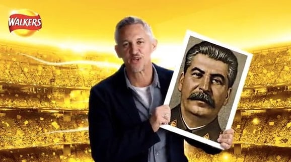 Gary Lineker Walkers Campaign