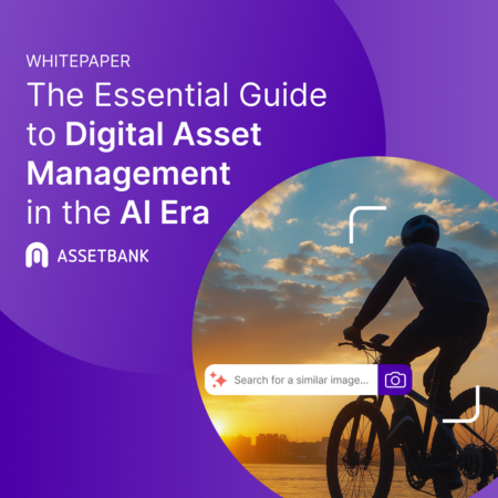 Whitepaper Front Cover - The Essential Guide to AI in Digital Asset Management 1080 x 1080